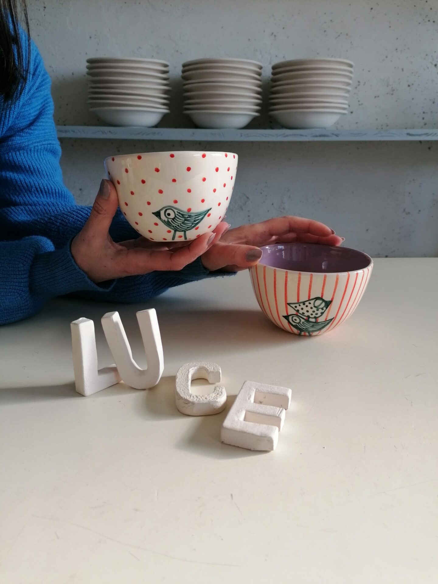 COPPETTA CEREALI LILLA h7cm set 2 pezzi - immagine 6