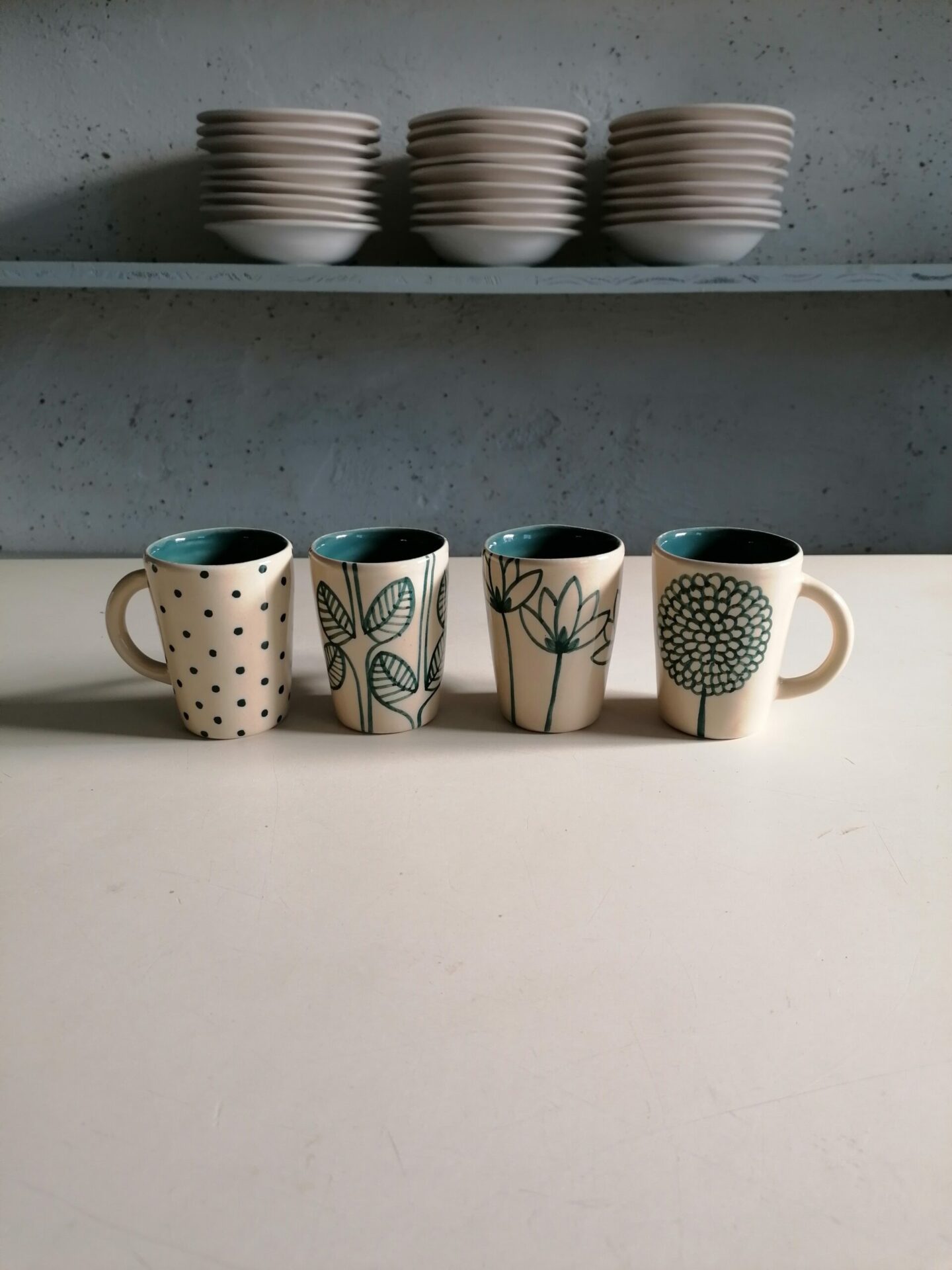 TAZZINE CAFFE OTTANIO h8cm set 4 pezzi - immagine 4