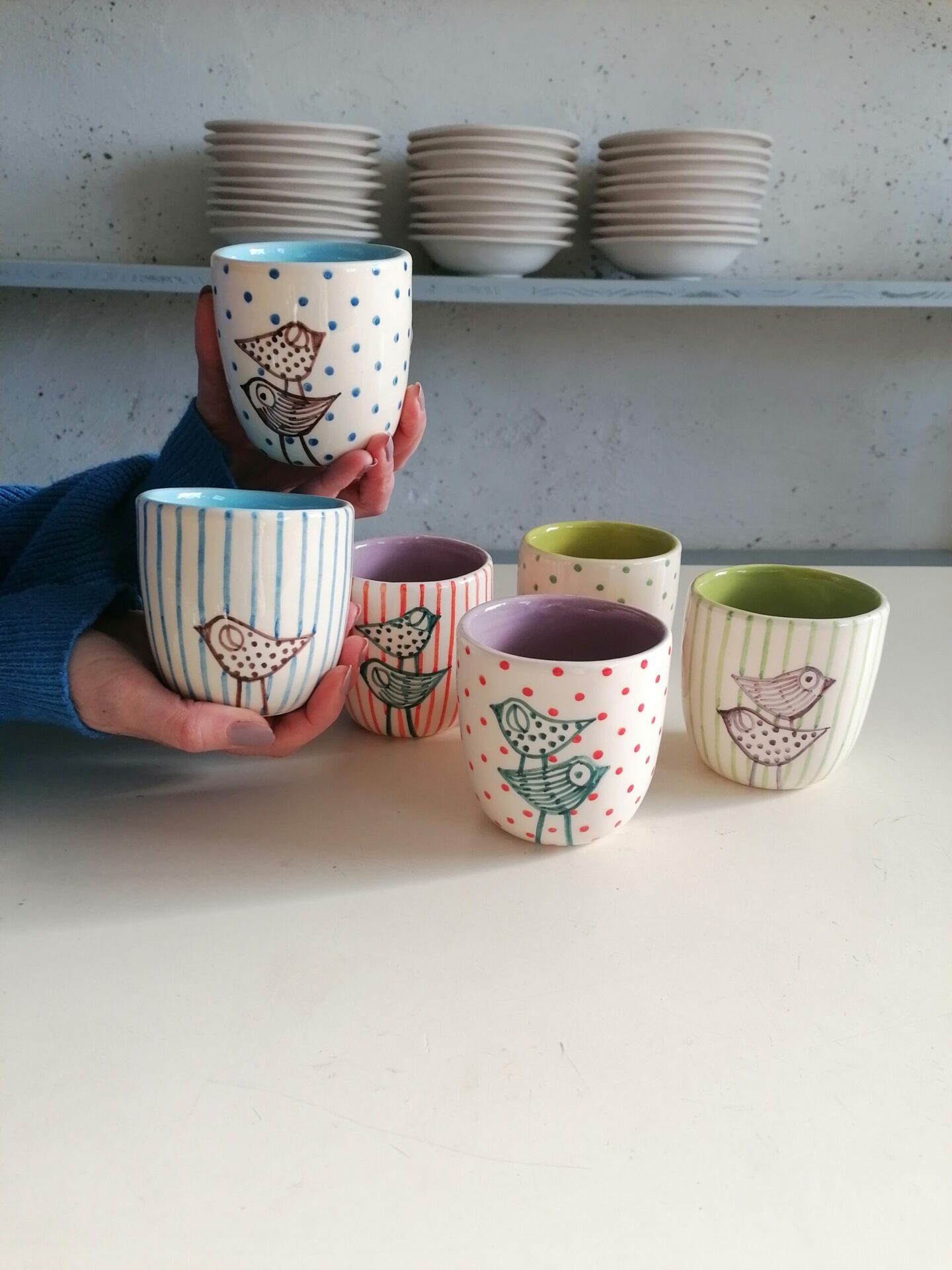 BICCHIERE DA TAVOLA PER ACQUA O VINO h8cm set 6 pezzi - immagine 6