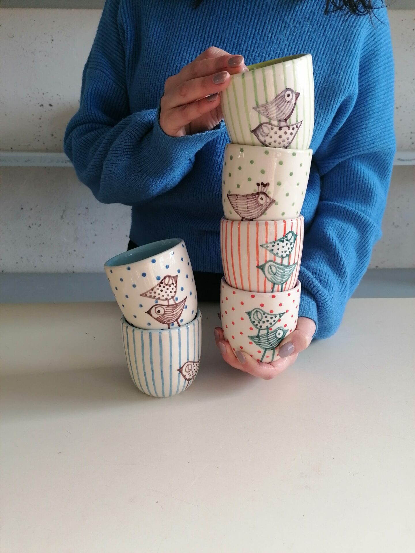 BICCHIERE DA TAVOLA PER ACQUA O VINO h8cm set 6 pezzi - immagine 2