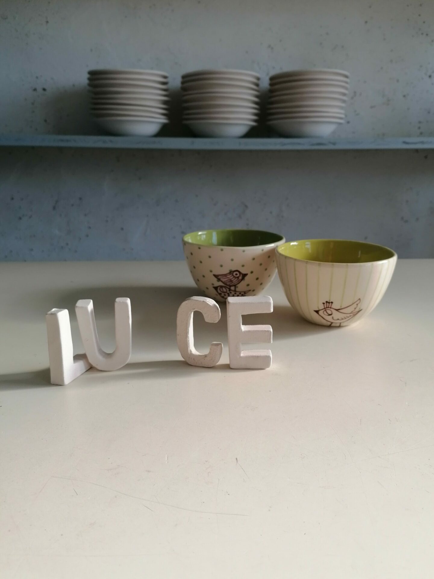 COPPETTA CEREALI VERDE h7cm set 2 pezzi - immagine 5