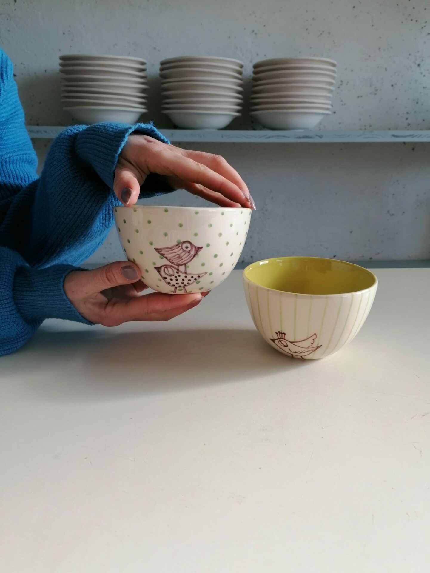 COPPETTA CEREALI VERDE h7cm set 2 pezzi - immagine 6