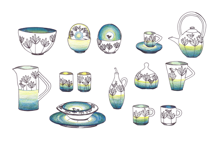 collezione acquerellato